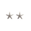 Dainty Silver Starfish Studs