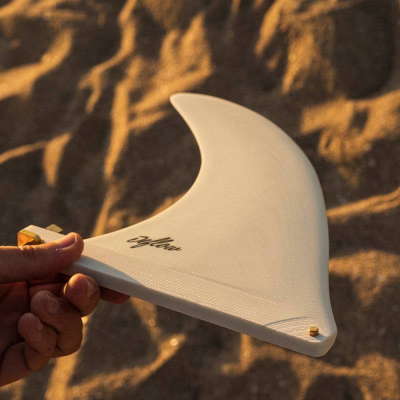 Deflow Cream Longboard Surfboard Fin