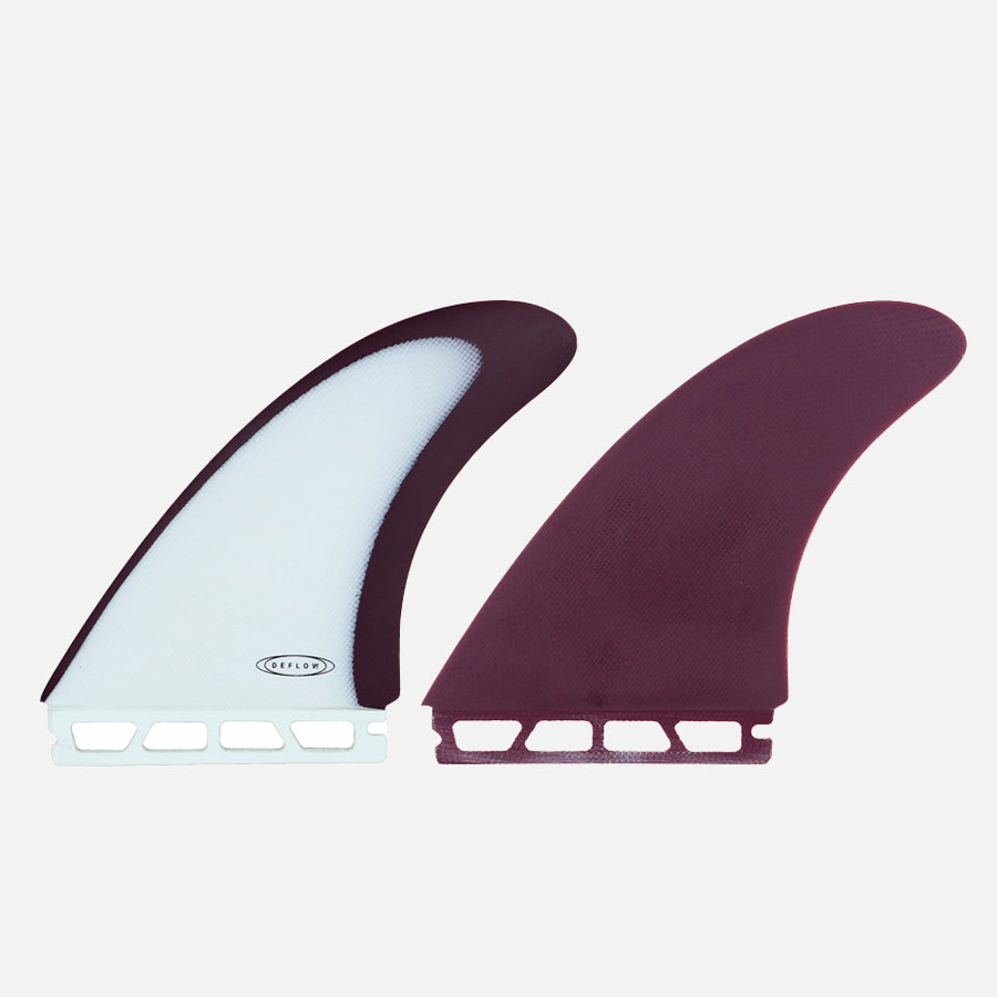 Deflow Duette twin fins