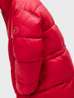 Tommy Hilfiger New York Gloss Puffer Jacket Red