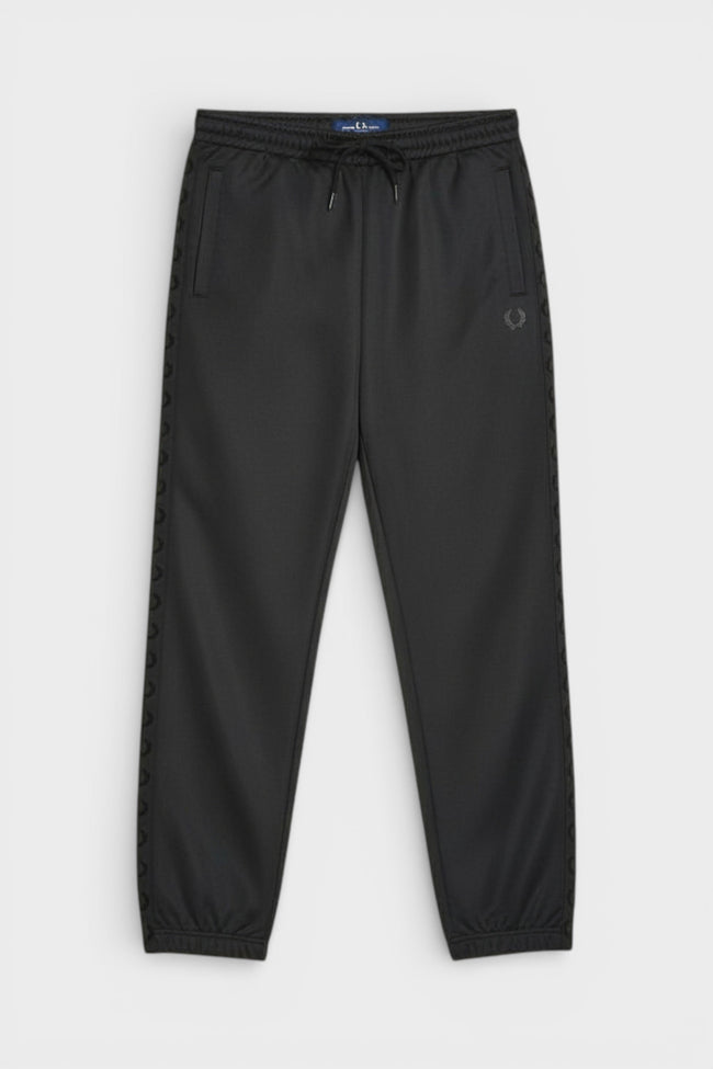 Seasonal Taped Track Pant Black