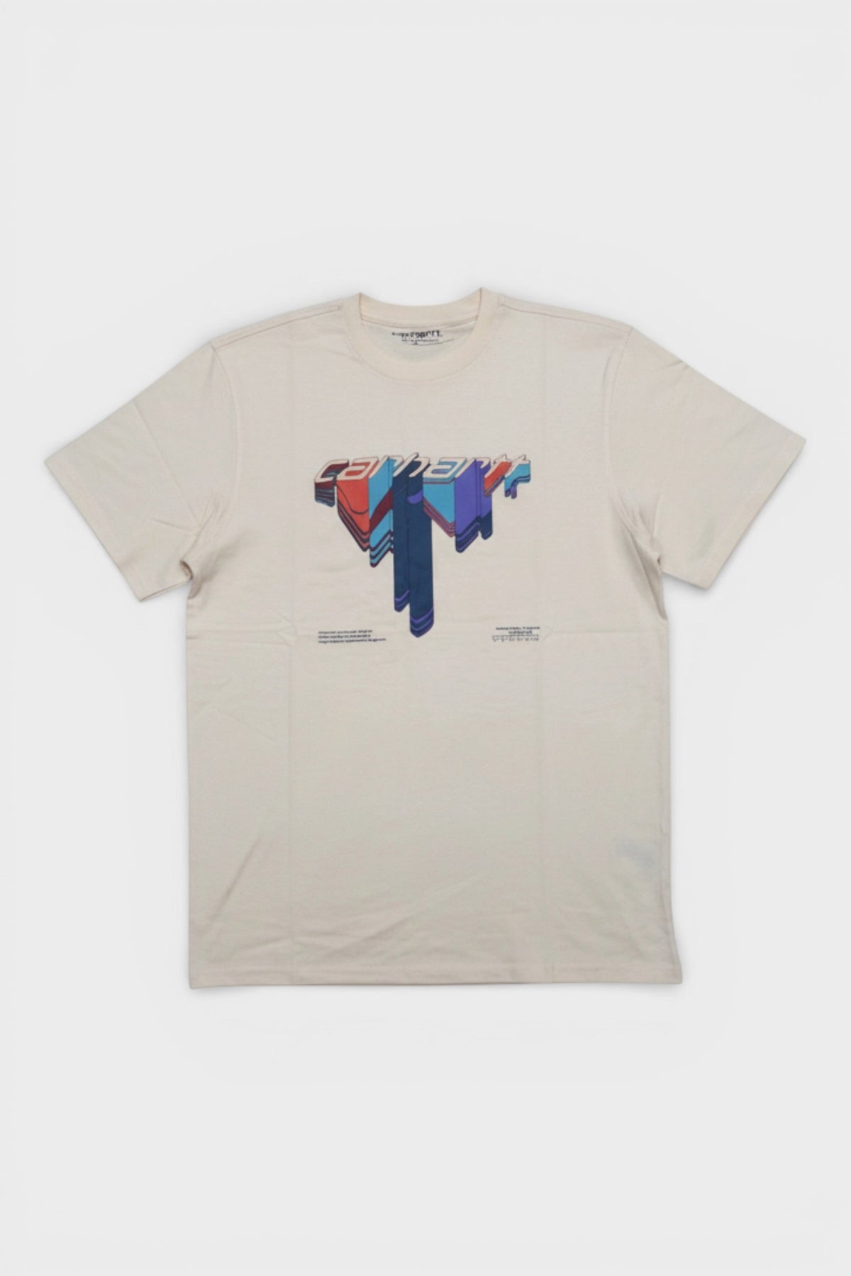 Carhartt WIP Graphic Logo T-Shirt Cream