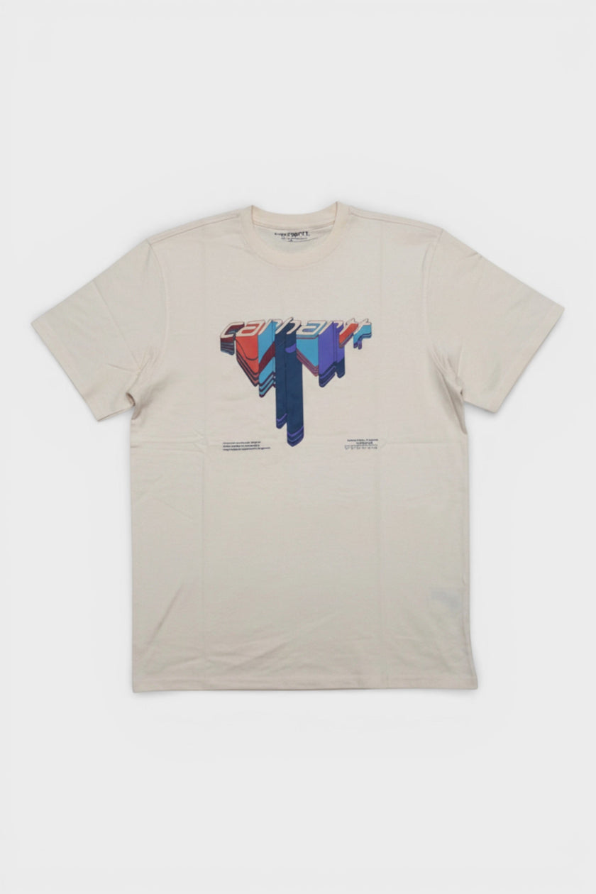Carhartt WIP Graphic Logo T-Shirt Cream