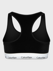 Calvin Klein Unlined Logo Bralette Black