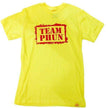 team phun stencil logo tee shirt