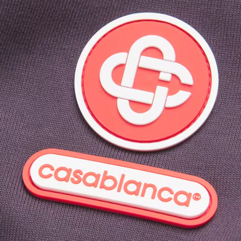Logo Patch T-Shirt Aubergine