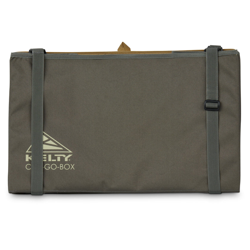 Kelty Car Go Box Camp Storage Organiser - Beluga/Dull Gold