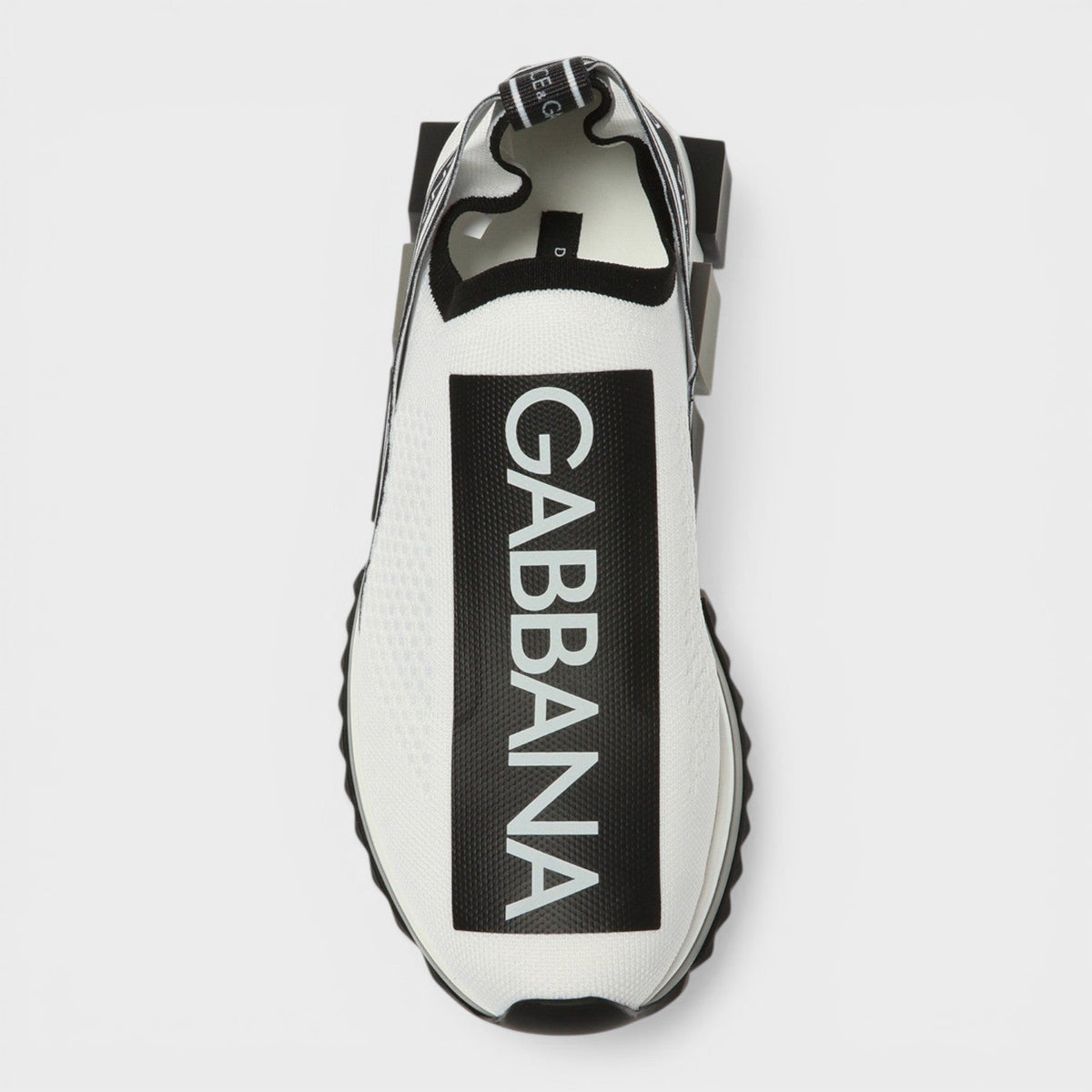Dolce & Gabbana Sorrento Knit Trainers White