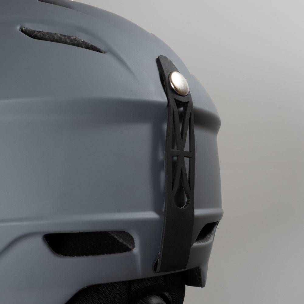 Daytona Carver Ski Helmet - Adjustable Helmet for Men, Women & Youth - Dull Grey with Anti-Fog Visor