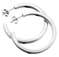 Beginnings Square Cut Hoop Earrings