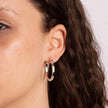 Beginnings Square Cut Hoop Earrings