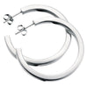 Beginnings Square Cut Hoop Earrings