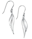 Beginnings Open Leaf Drop Earrings