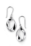 Beginnings Open Twist Oval Drop Earrings