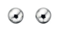 Beginnings Plain Ball Stud Earrings