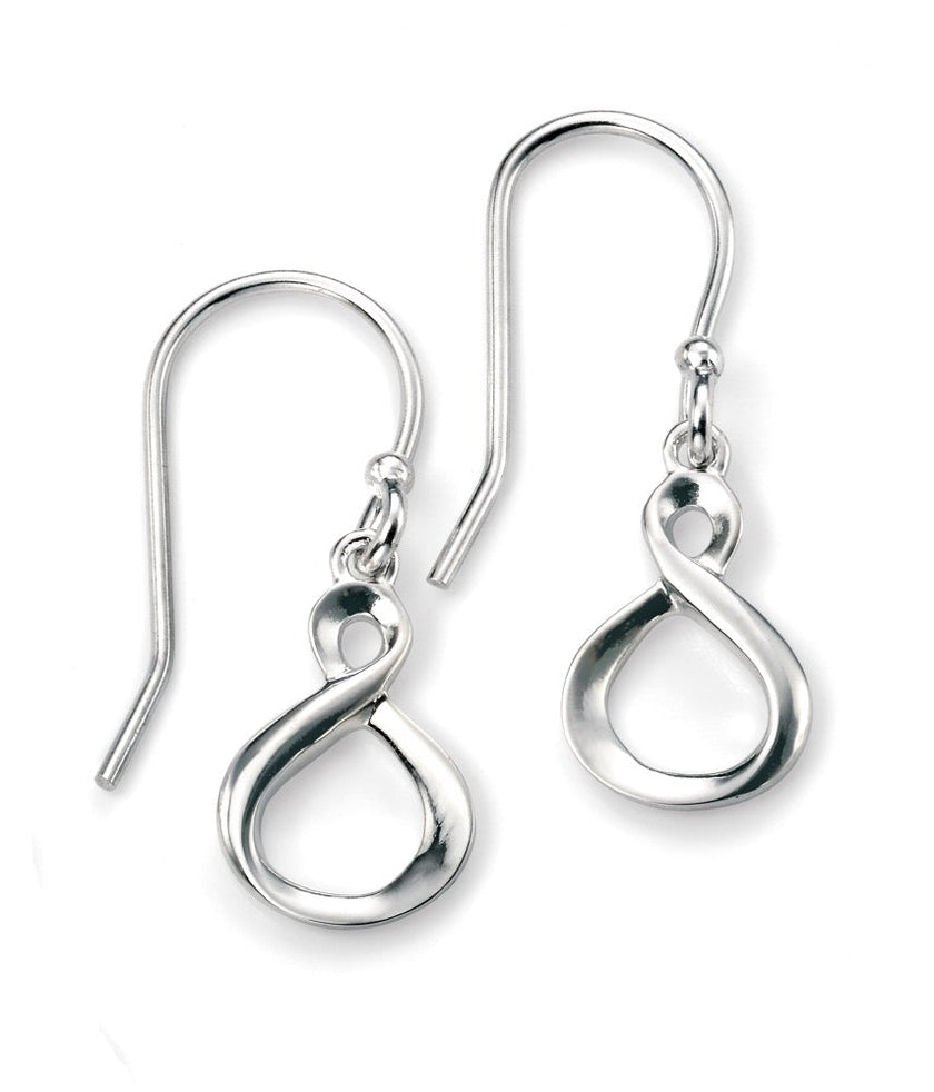 Beginnings Infinity Loop Drop Earrings