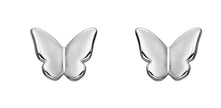 Beginnings Silver Butterfly Stud Earrings