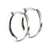 Beginnings Mini Flat Profile Hoop Earrings