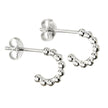 Beginnings 3/4 Ball Hoop Earrings