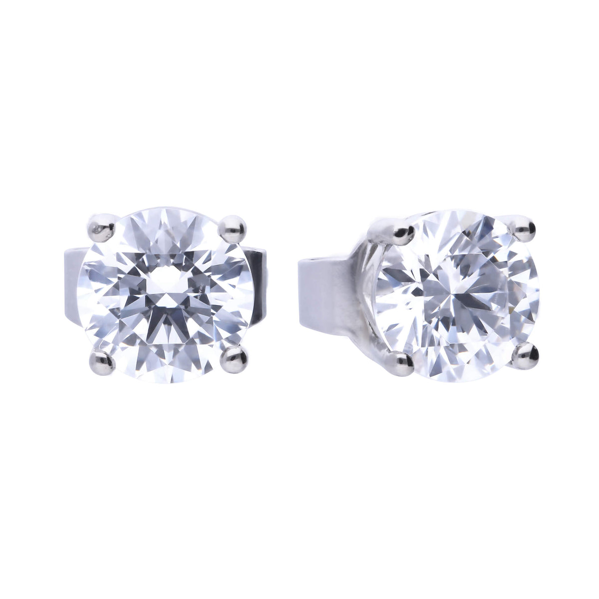 Diamonfire Ohrstecker mit vier Krappen, Karat