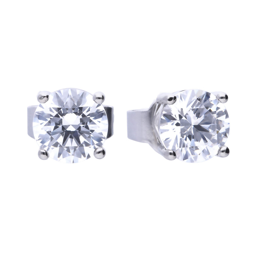 Diamonfire Ohrstecker mit vier Krappen, Karat