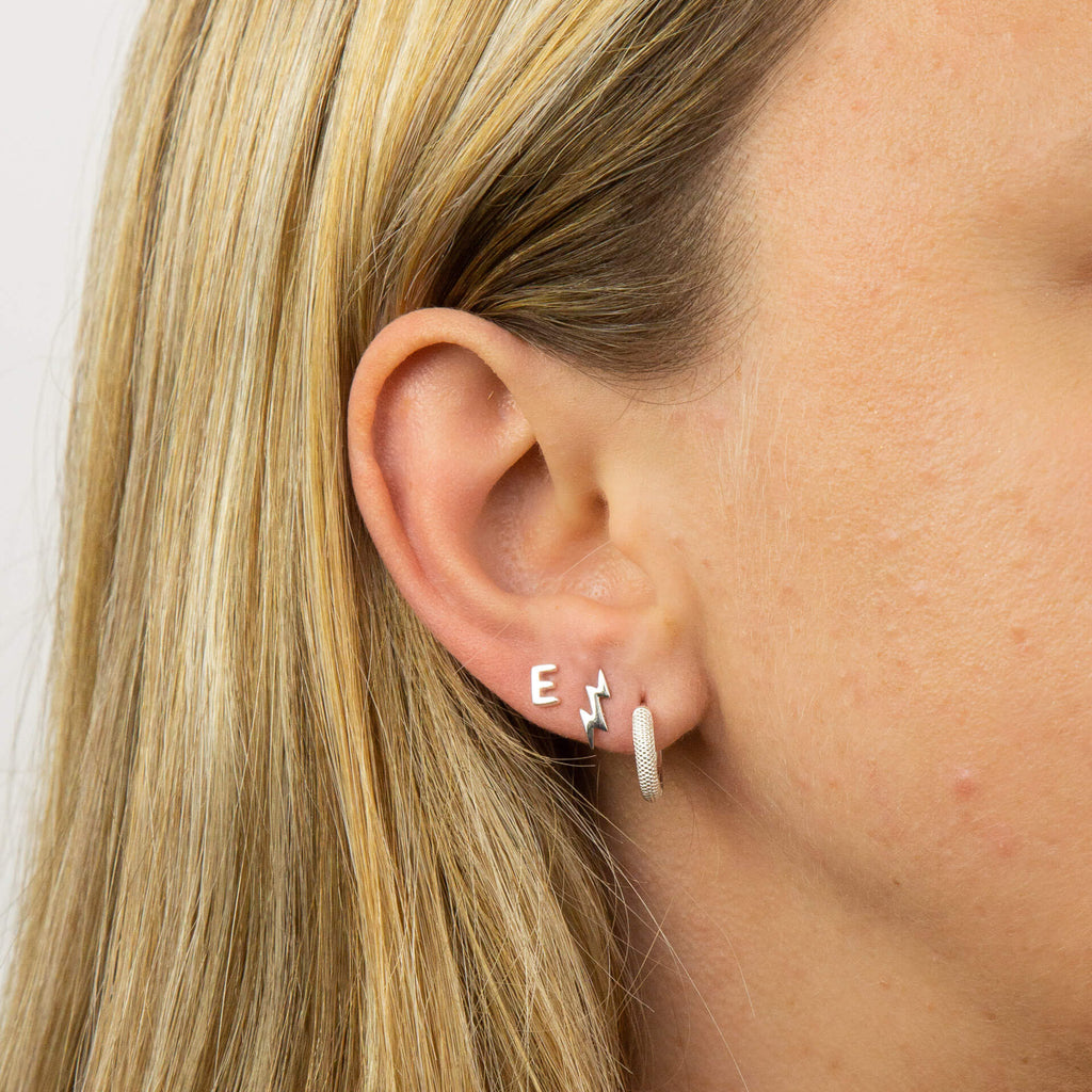 Beginnings Initial Stud Earrings