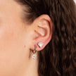 Diamonfire Ohrstecker mit Zirkonia in Diamantform