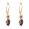 Beginnings Iris Petal Drop Earrings