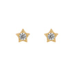 Beginnings Star Stud Earrings with Cubic Zirconia
