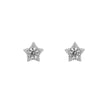 Beginnings Star Stud Earrings with Cubic Zirconia