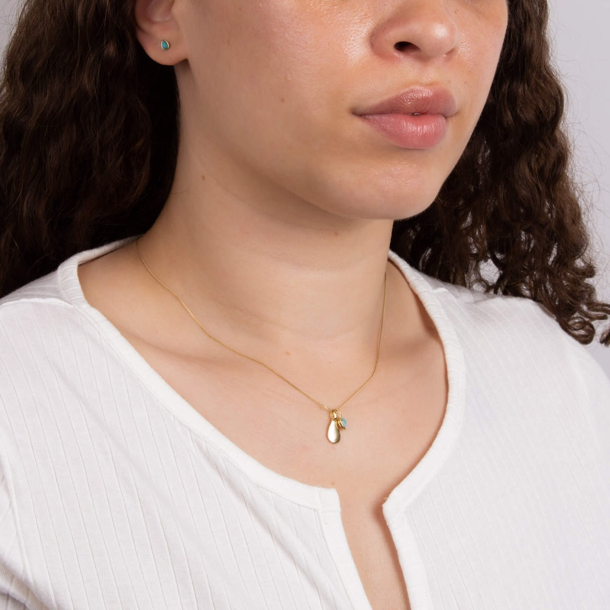 Beginnings Semi-Precious Birthstone Necklace