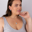 Beginnings Petal Drop Ohrstecker mit Kristall