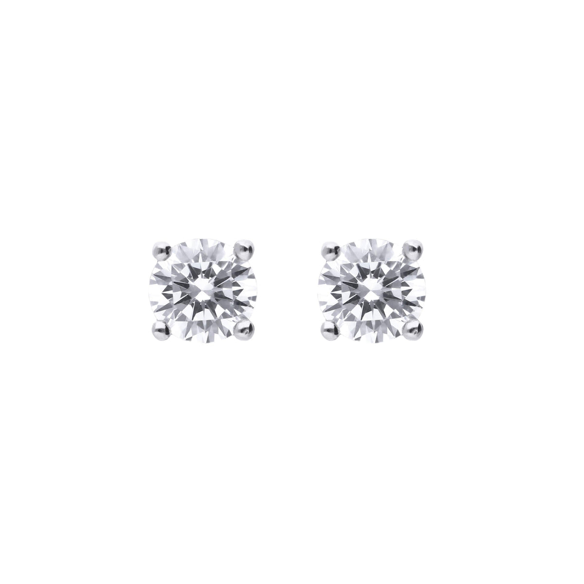 Diamonfire Ohrstecker mit vier Krappen, Karat