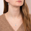 Beginnings Crystal Teardrop Pendant