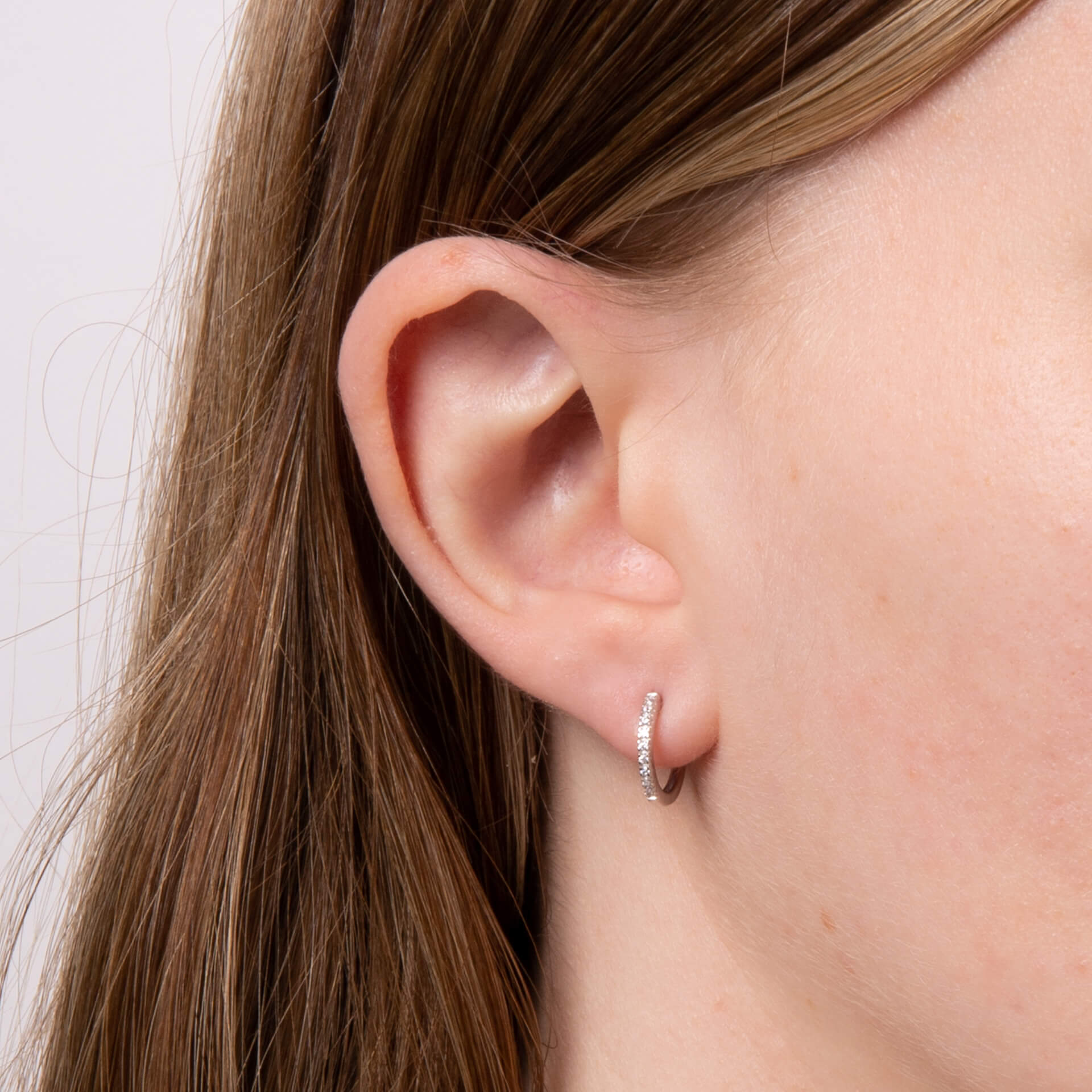 Beginnings Thin Hoop Earrings