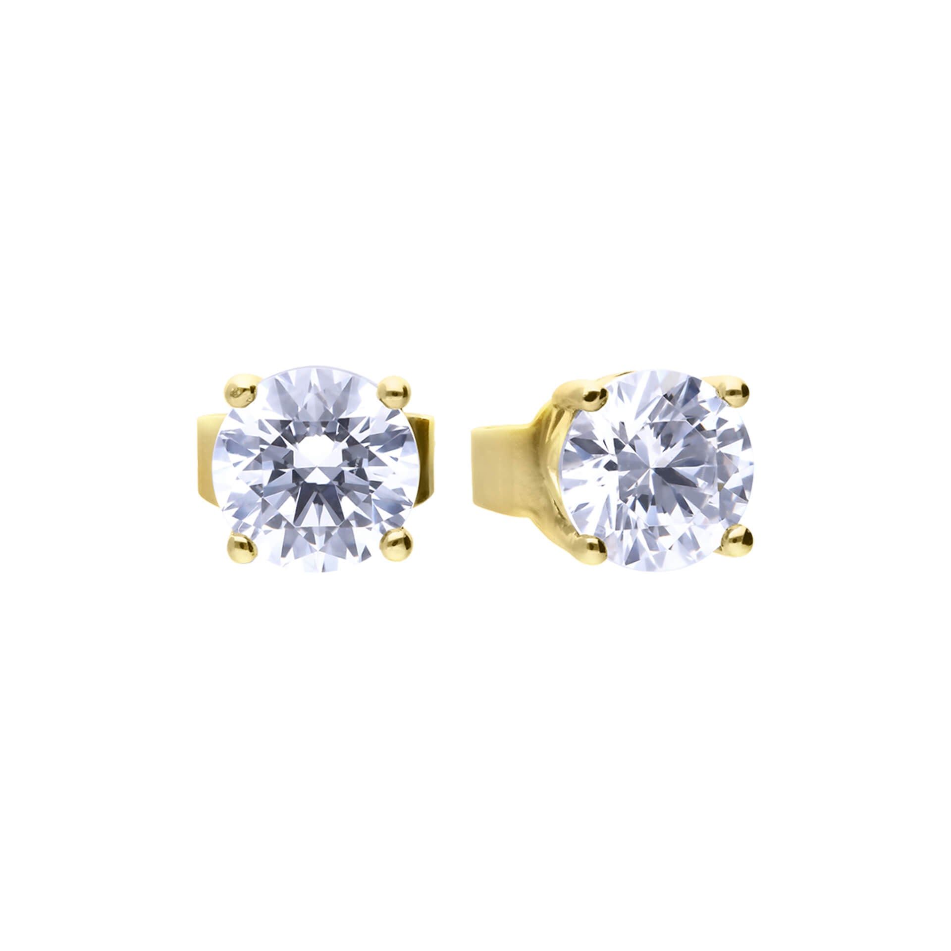 Diamonfire Four Claw Carat Stud Earrings