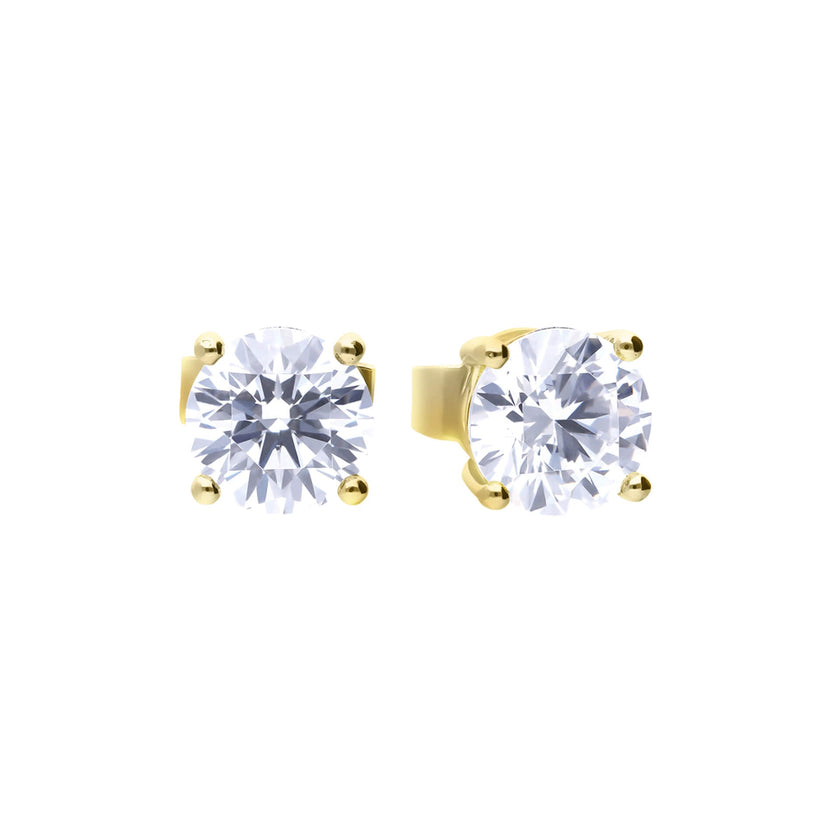 Diamonfire Ohrstecker mit vier Krappen, Karat
