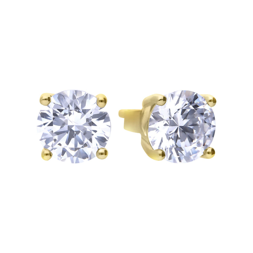 Diamonfire Ohrstecker mit vier Krappen, Karat