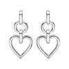Beginnings Open Heart Drop Earrings