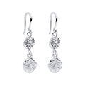 Beginnings Spray Textured Discs Drop Earrings