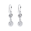 Beginnings Spray Textured Discs Drop Earrings