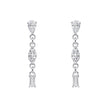 Beginnings Mixed Shapes Long Drop Earrings
