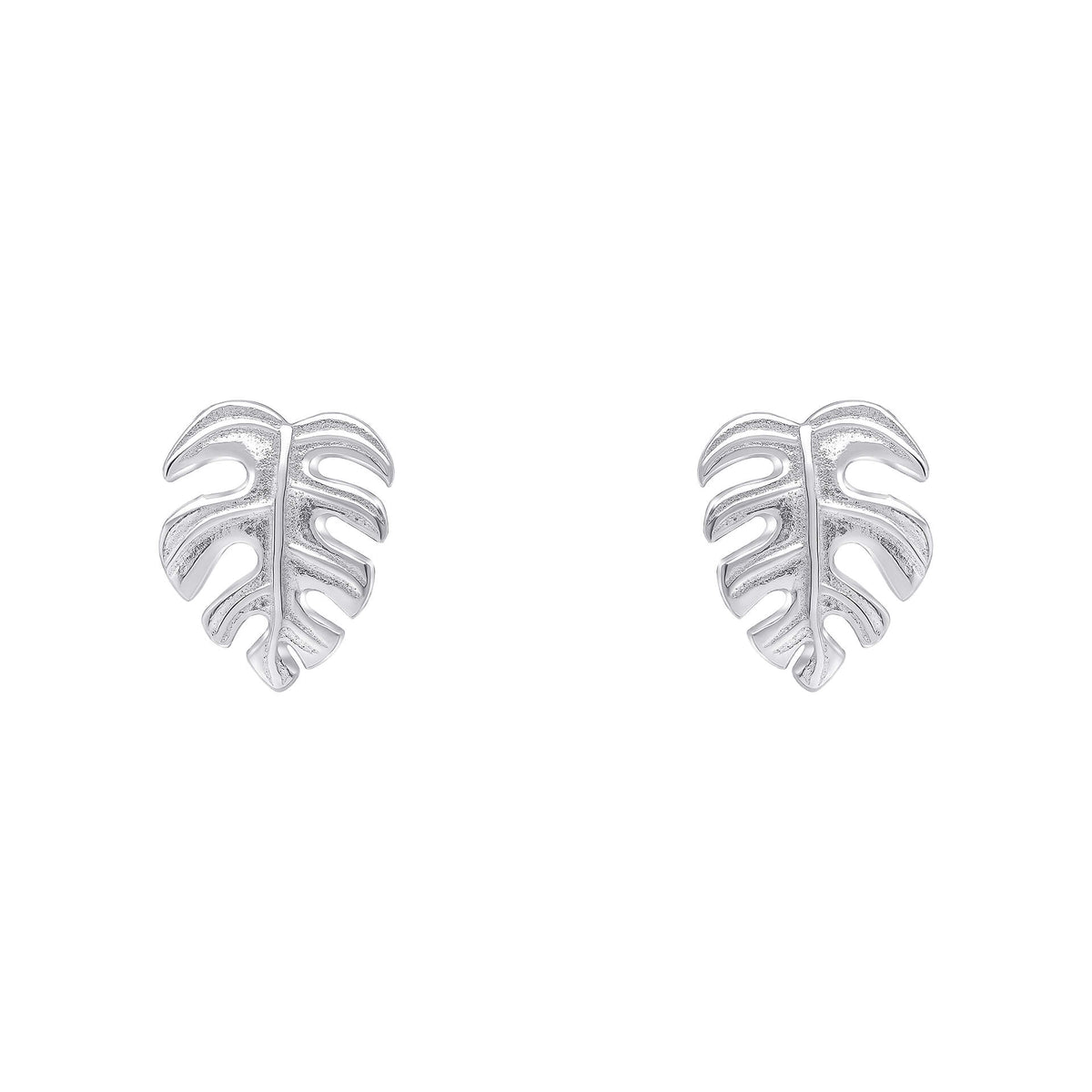 Beginnings Monstera Leaf Stud Earrings