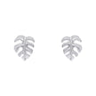 Beginnings Monstera-Blatt-Ohrstecker