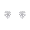 Beginnings Monstera-Blatt-Ohrstecker