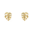 Beginnings Monstera-Blatt-Ohrstecker