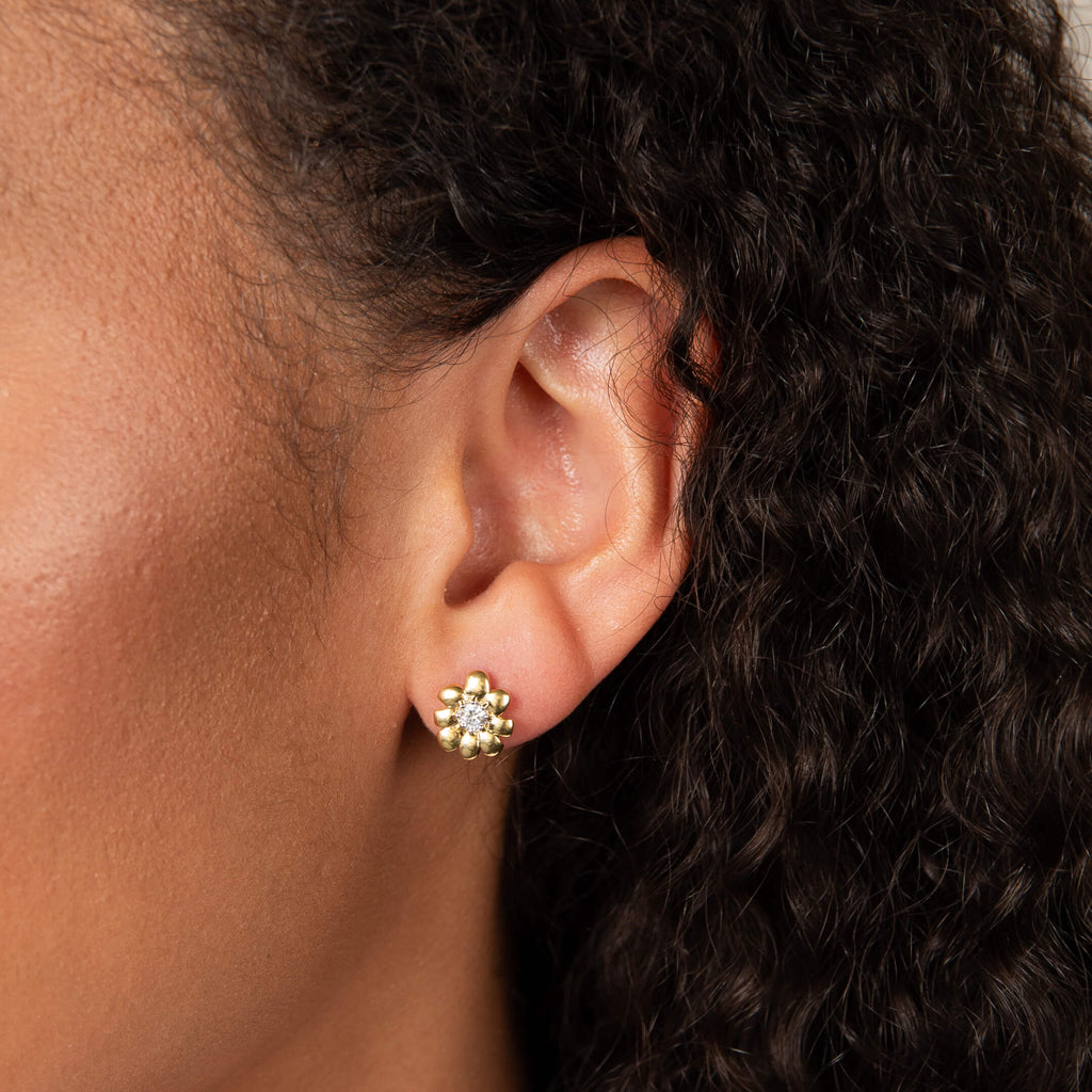 Laura Ashley Fashion Cosmos Flower Earrings