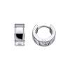 Fred Bennett Stainless Steel Hoop Earrings