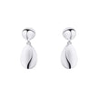 Beginnings Organic Pebble Double Drop Earrings