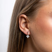 Diamonfire Princess Cut Drop Earrings
